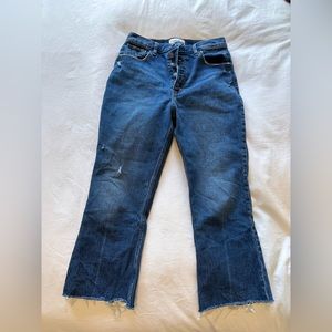 Abercrombie Kick Flare High rise jeans